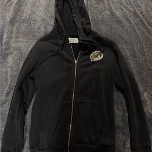 Dutch Bros Black zip up Jacket